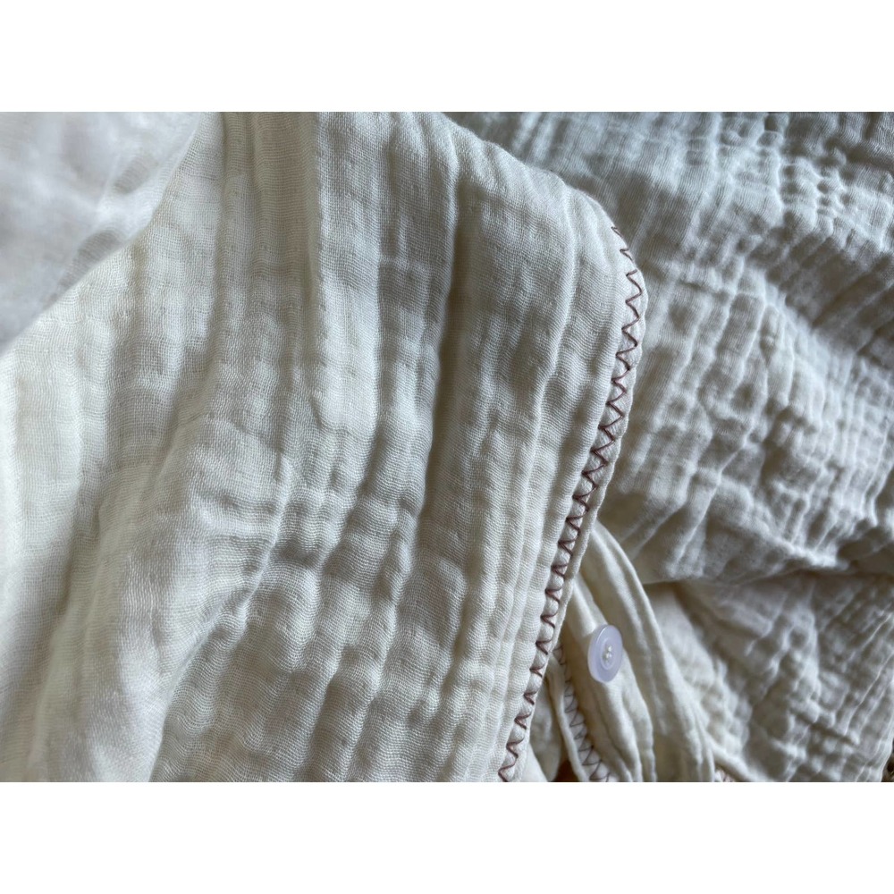 Amber Lewis for Anthropologie Gretchen Gauze Duvet Cover Queen NEW - Picture 3 of 6
